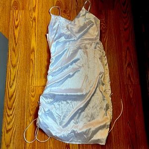 Large white SHEIN dress